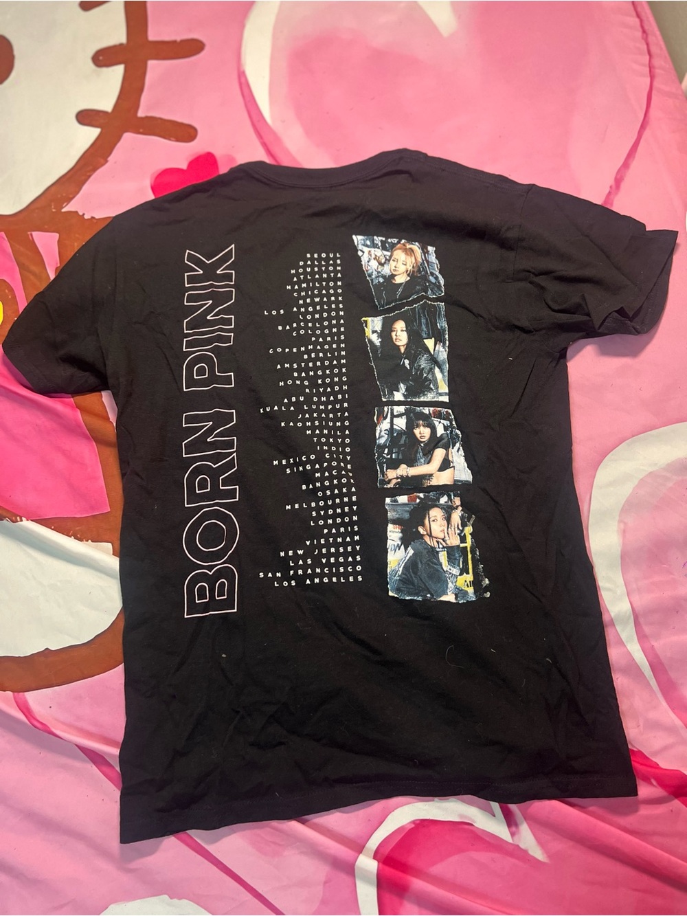 Born Pink Graphic Tee - Black